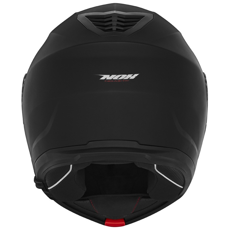 Vyklápěcí helma na motorku NOX N968 matná černá