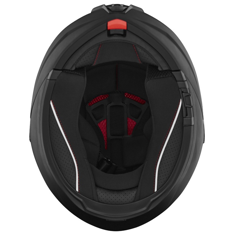 Vyklápěcí helma na motorku NOX N968 matná černá