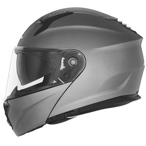 Vyklápěcí helma na motorku NOX N968 titanová