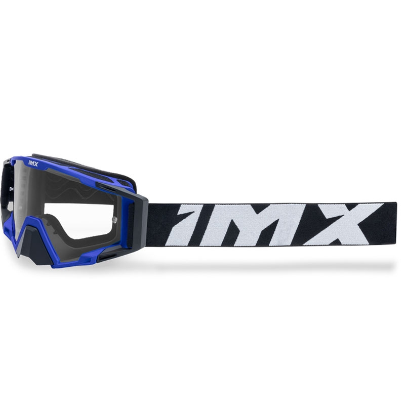 Motokrosové brýle iMX Sand černo-modré s iridiovým plexi