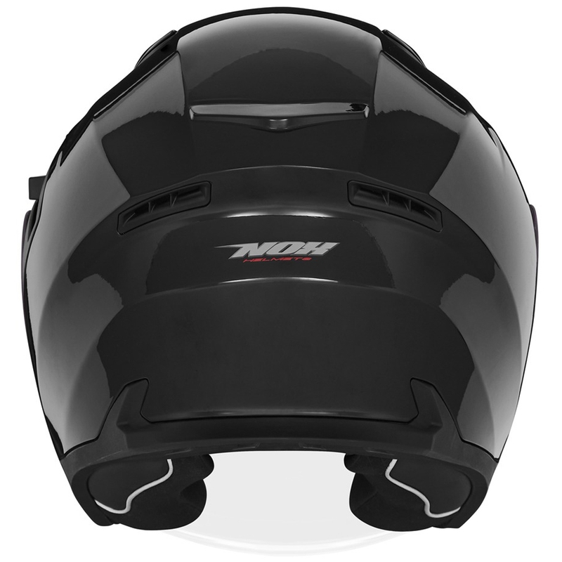 Otevřená helma na motorku NOX N130 černá