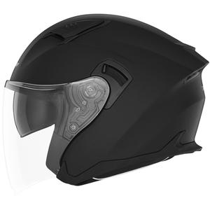 Otevřená helma na motorku NOX N130 matná černá