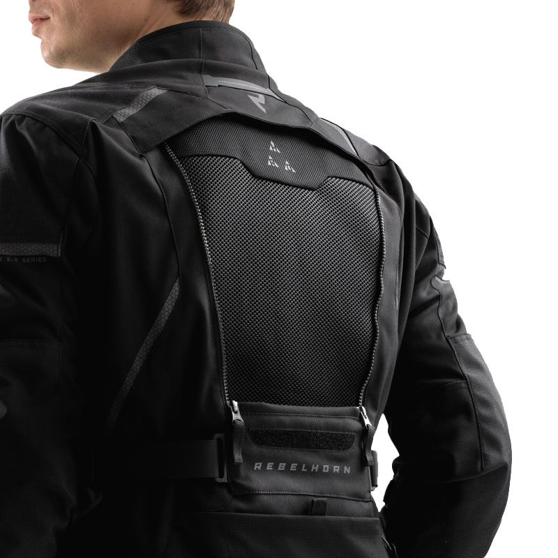 Bunda na motorku Rebelhorn Hardy 3.0 černá