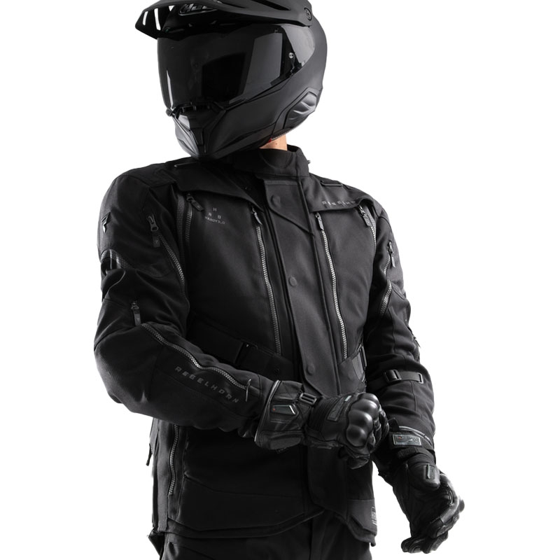 Bunda na motorku Rebelhorn Hardy 3.0 černá