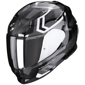 Integrální přilba SCORPION EXO-491 SPIN černo-bílá výprodej