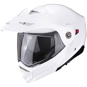 Přilba na motorku SCORPION ADX-2 Solid perleťově bílá