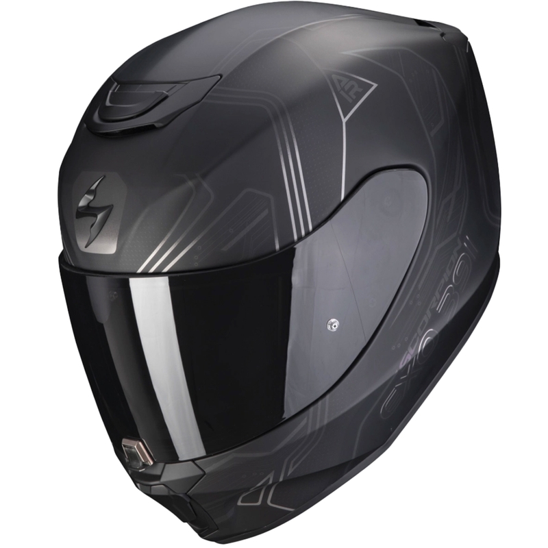 Integrální přilba na motorku Scorpion EXO-391 Spada černá chameleon matná