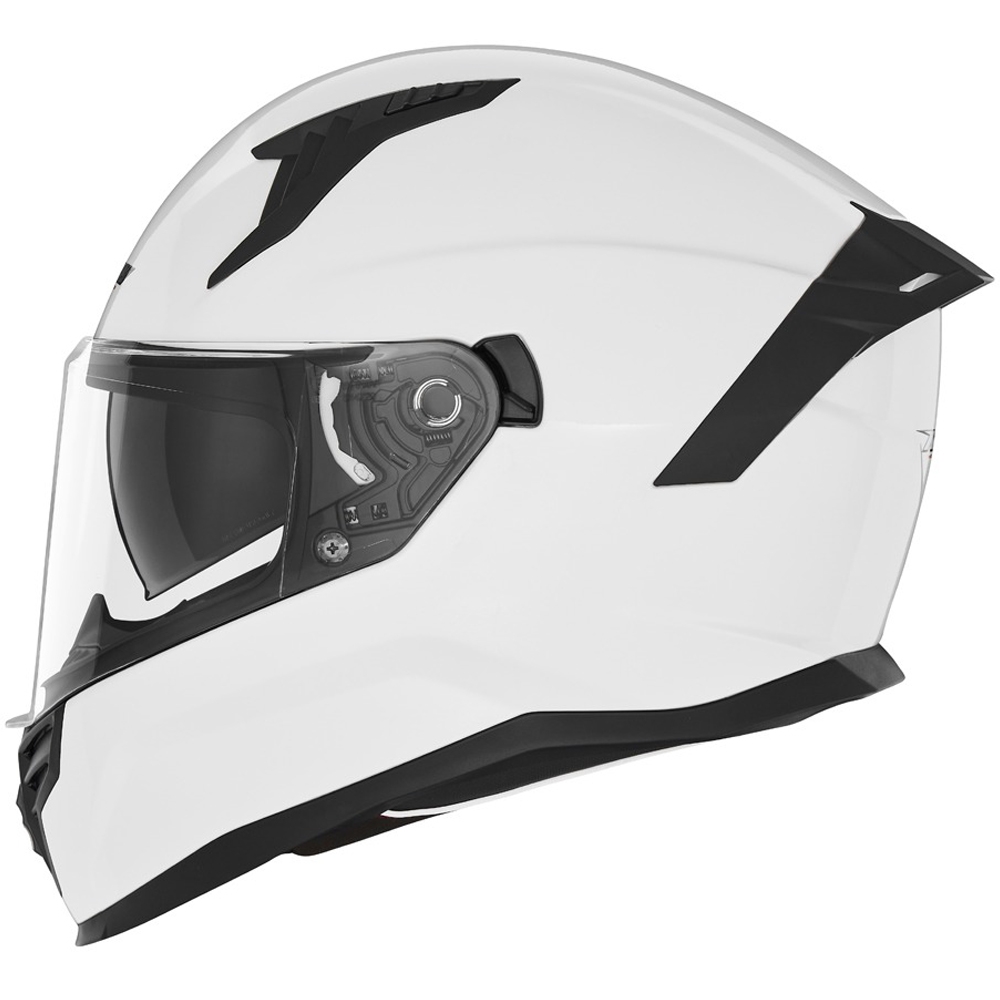 Integrální helma na motorku NOX N401 bílá Velikost: XS