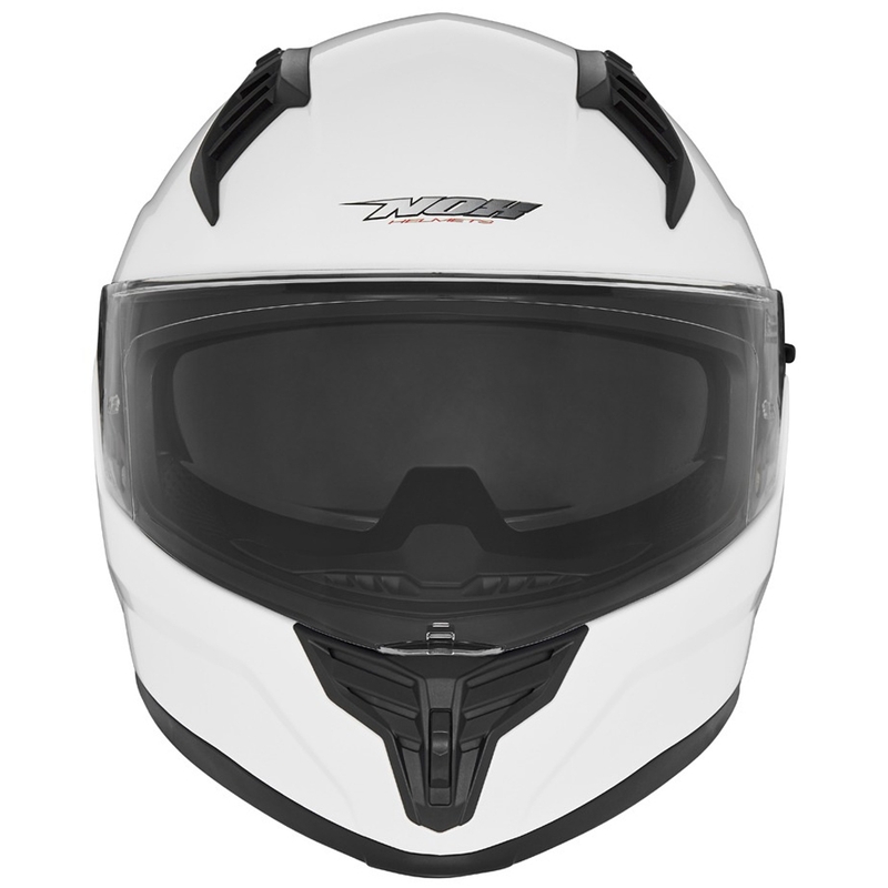 Integrální helma na motorku NOX N401 bílá