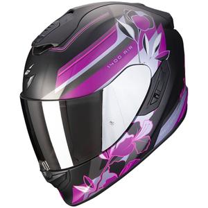 Integrální přilba na motorku Scorpion EXO-1400 EVO Air Gaia černo-růžová matná