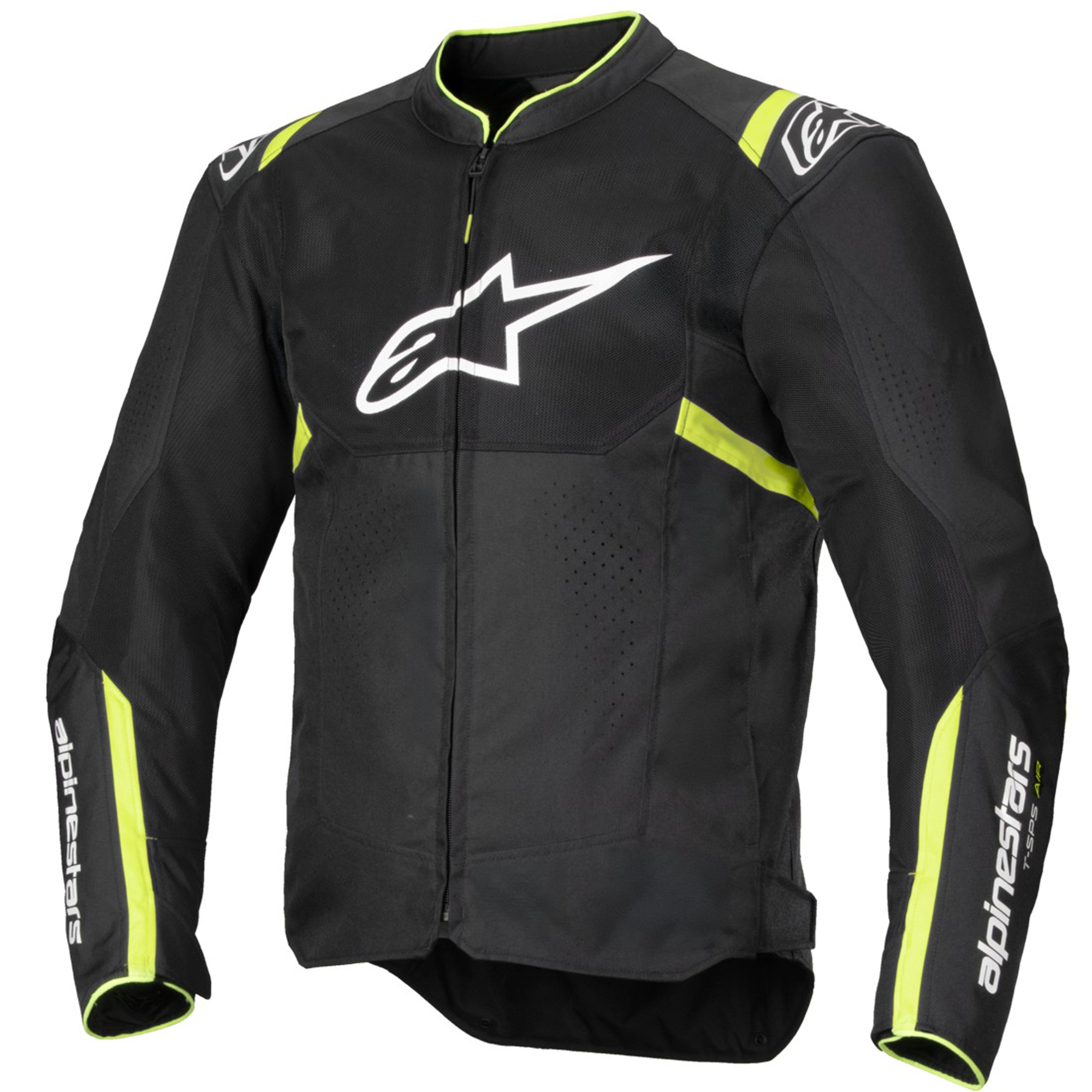 Bunda na motorku Alpinestars T-SPS Air V2 černo-fluo žlutá Velikost: S