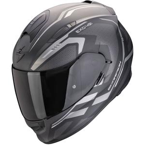 Integrální helma na motorku Scorpion EXO-491 KRIPTA matná černo-stříbrná