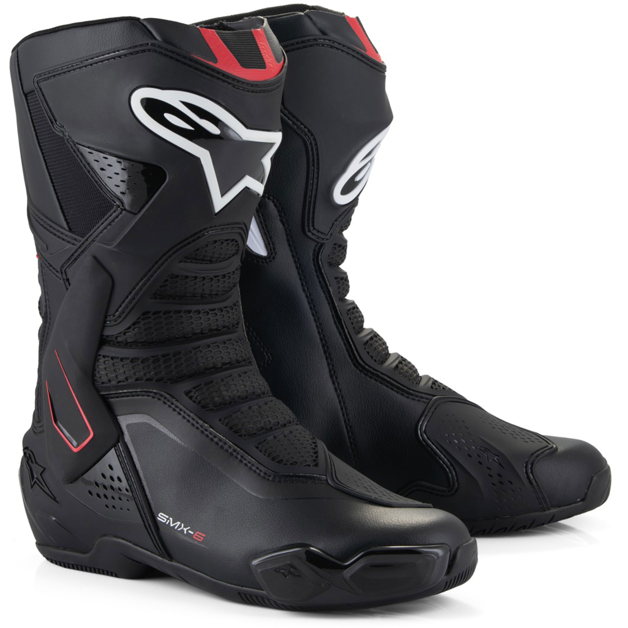 Boty na motorku Alpinestars SMX-6 3 černo-červené Velikost: 36