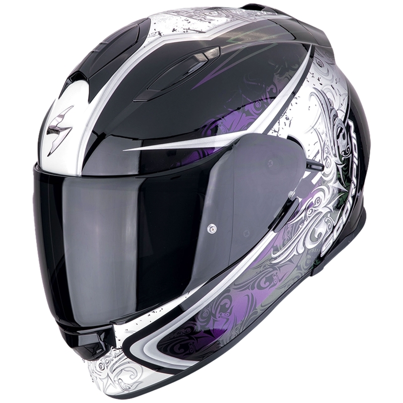 Integrální helma na motorku Scorpion EXO-491 RUN černá chameleon