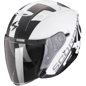 Otevřená helma na motorku SCORPION EXO-230 QR matná bílo-černá