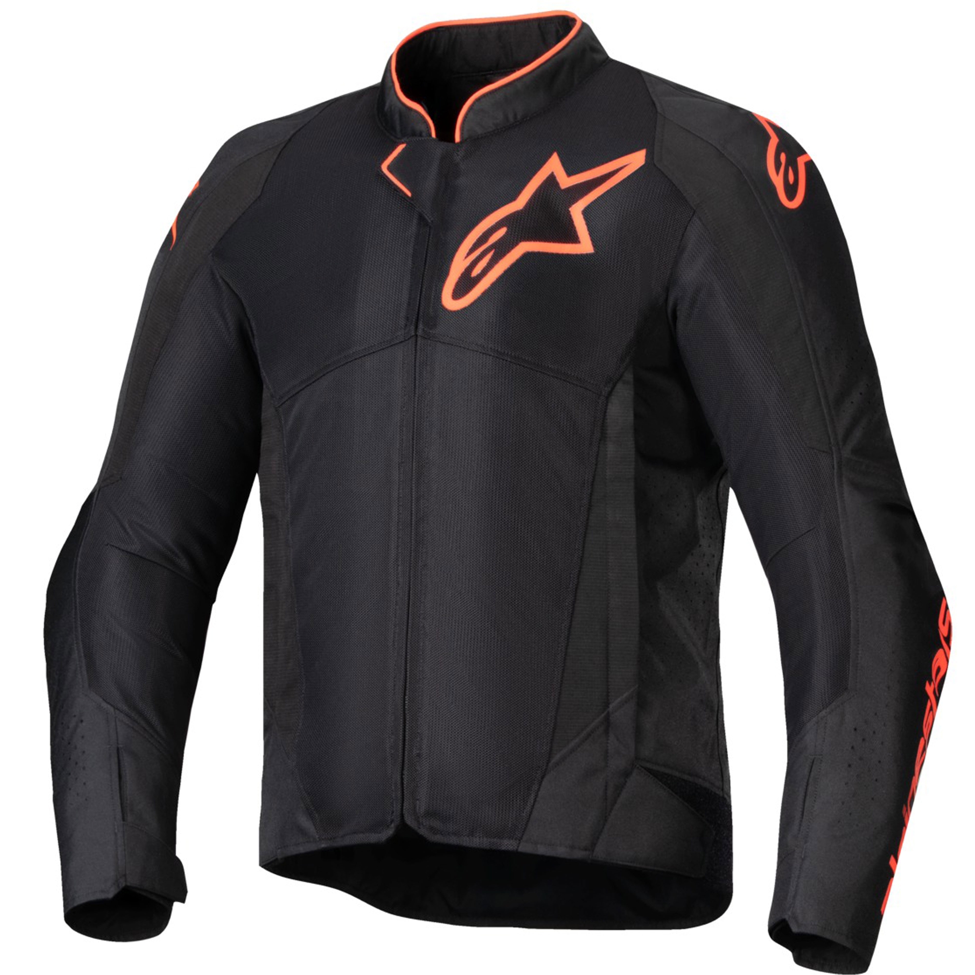 Bunda na motorku Alpinestars Viper Air V4 černo-fluo červená Velikost: L