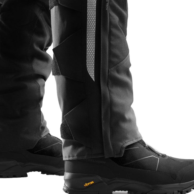 Prodloužené kalhoty na motorku Rebelhorn Hardy 3.0 černé