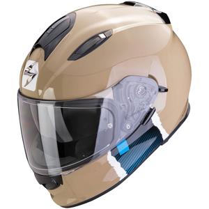 Integrální helma na motorku Scorpion EXO-491 CODE pískově-modrá