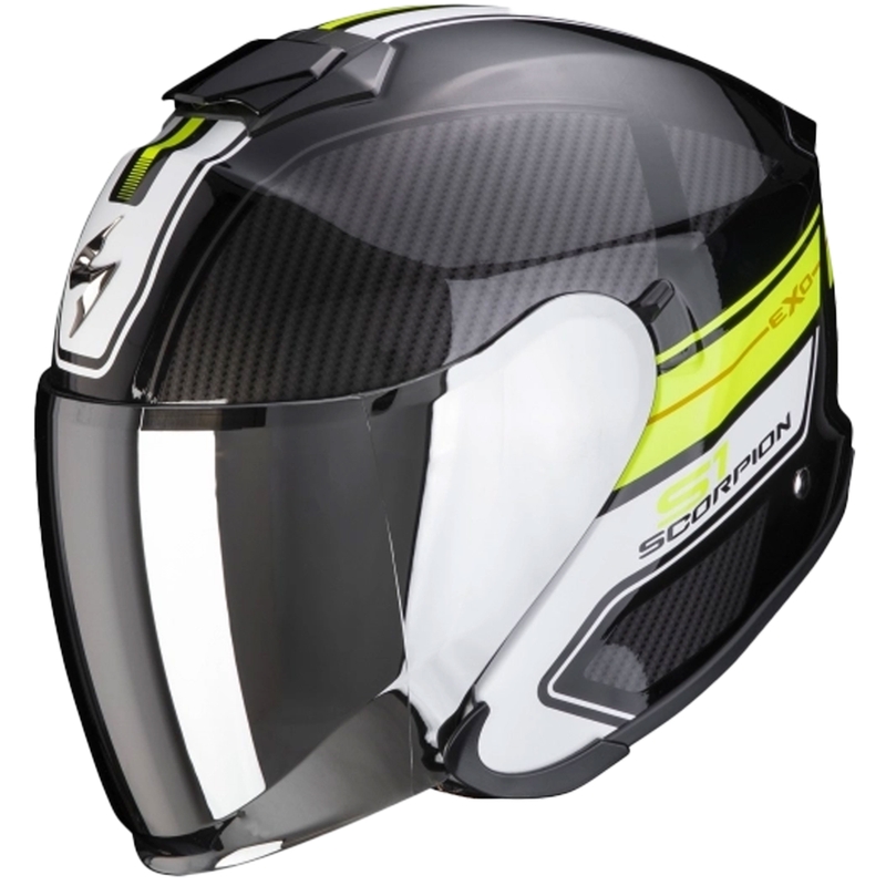 Otevřená přilba Scorpion EXO-S1 Cross-Ville černo-fluo žlutá