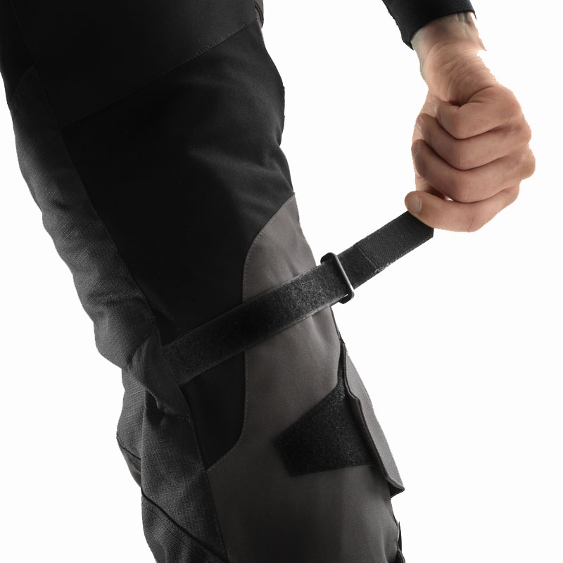 Kalhoty na motorku Rebelhorn Hardy 3.0 béžovo-šedo-červené