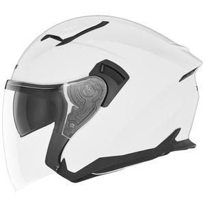 Otevřená helma na motorku NOX N130 bílá
