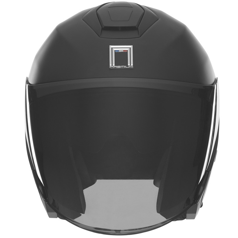 Otevřená helma na motorku NOX PREMIUM SPY matná černá