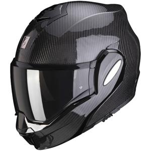 Překlápěcí přilba Scorpion EXO-TECH EVO Carbon černá lesklá