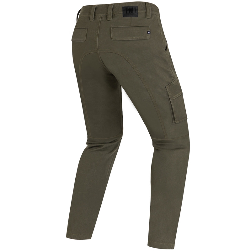 Džíny na motorku PMJ Aviator Cargo khaki