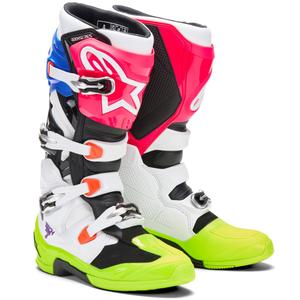 Motokrosové boty Alpinestars TECH 7 limitovaná edice Hay multicolor