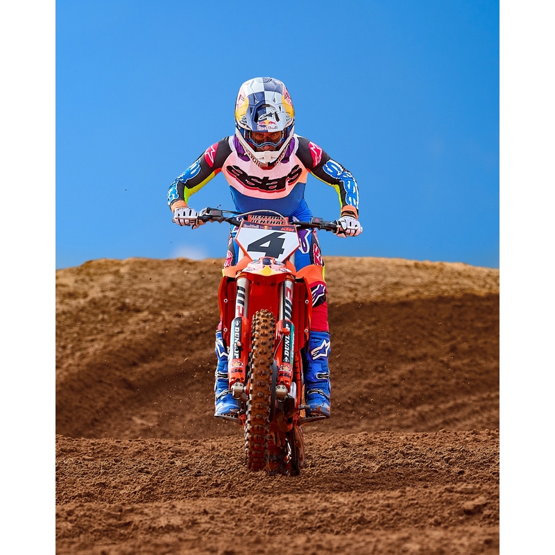 Motokrosový dres Alpinestars Supertech SX limitovaná edice HAY multicolor