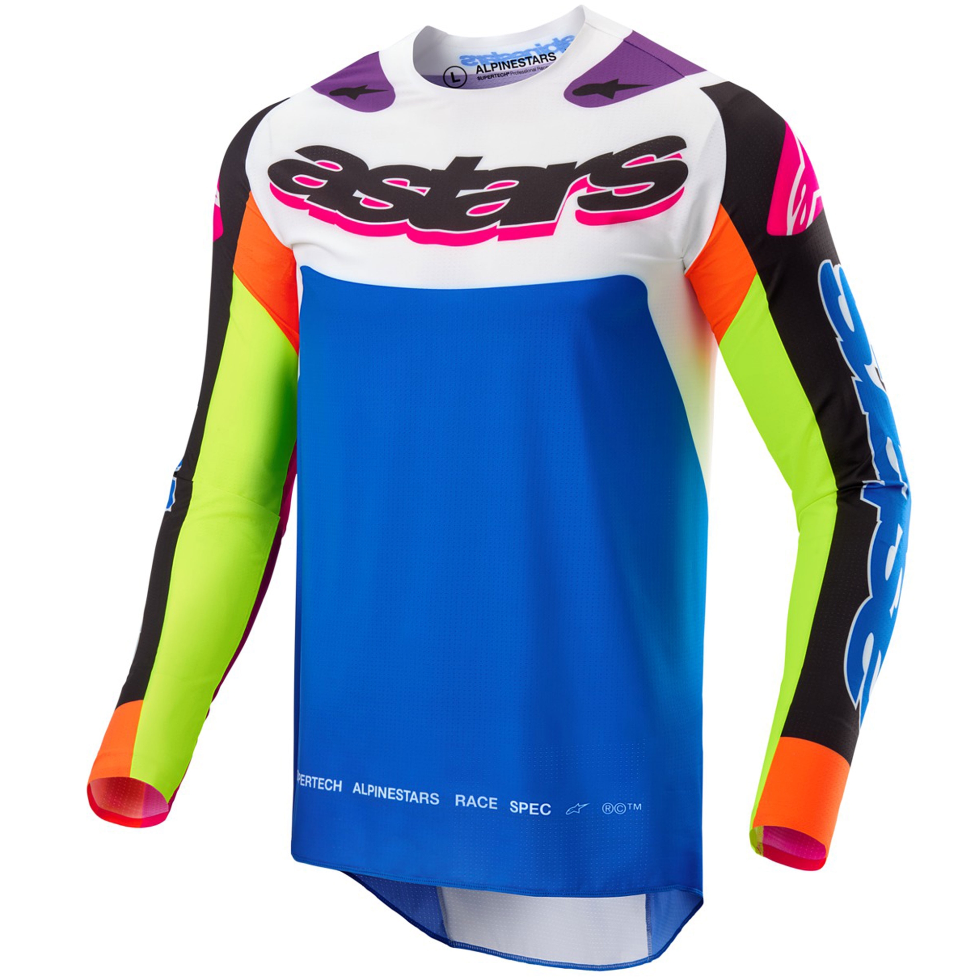 Motokrosový dres Alpinestars Supertech SX limitovaná edice HAY multicolor Velikost: S