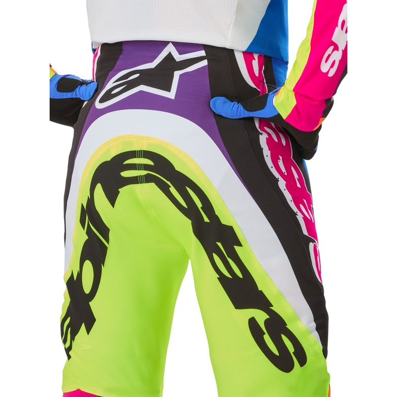 Motokrosové kalhoty Alpinestars SUPERTECH limitovaná edice HAY multicolor