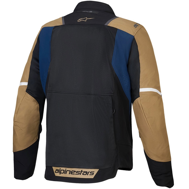 Bunda na motorku Alpinestars ST-2 Air tmavě modro-tmavě khaki-černá