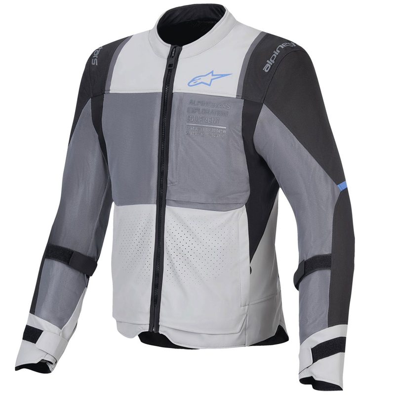 Bunda na motorku Alpinestars ST-2 Air světle šedo-šedo-černá