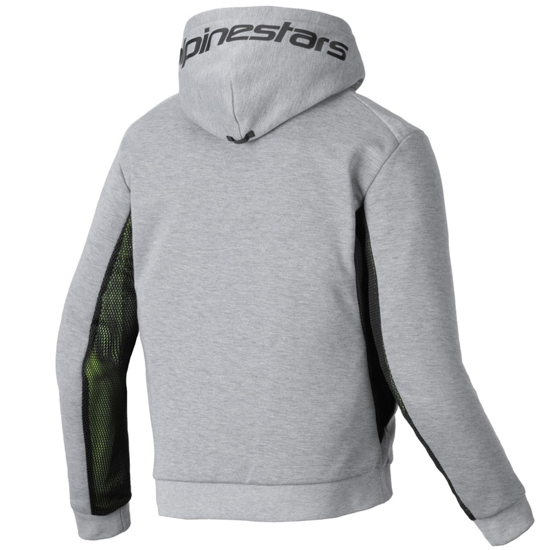 Mikina na motorku Alpinestars Chrome Air Sport šedo-černo-tmavě khaki