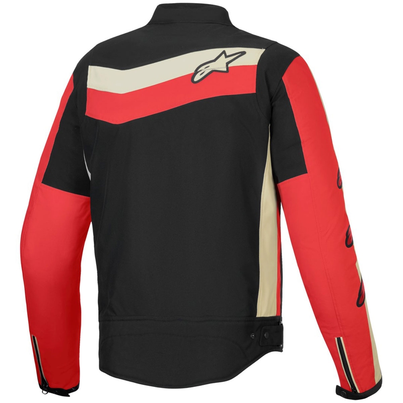 Bunda na motorku Alpinestars T-Dyno Water Resistant černo-červeno-béžová