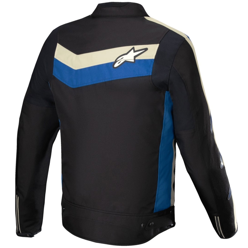 Bunda na motorku Alpinestars T-Dyno Water Resistant černo-modro-béžová