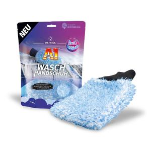 Mycí rukavice z mikrovlákna Dr. Wack Wash mitt modrá