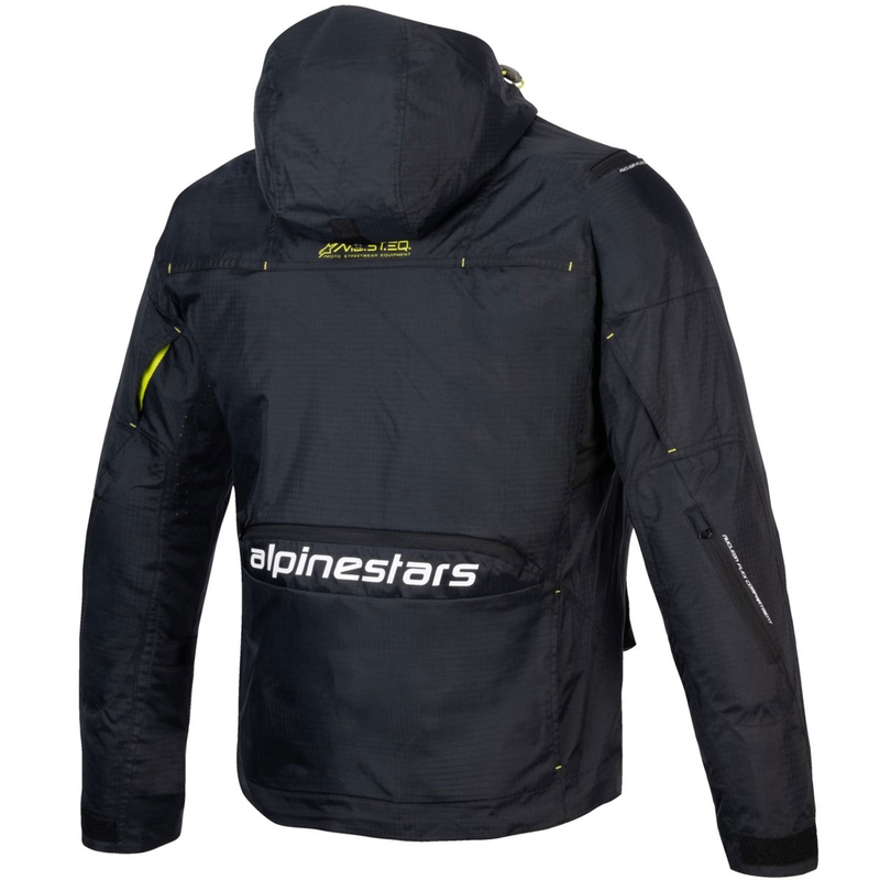 Bunda na motorku Alpinestars MOGRESS AIR černo-limetkovo-bílá