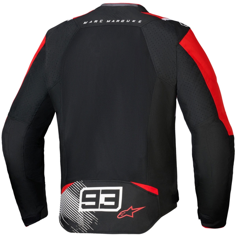 Bunda na motorku Alpinestars T-SPS Air V2 MM93 kolekce červeno-černo-bílá