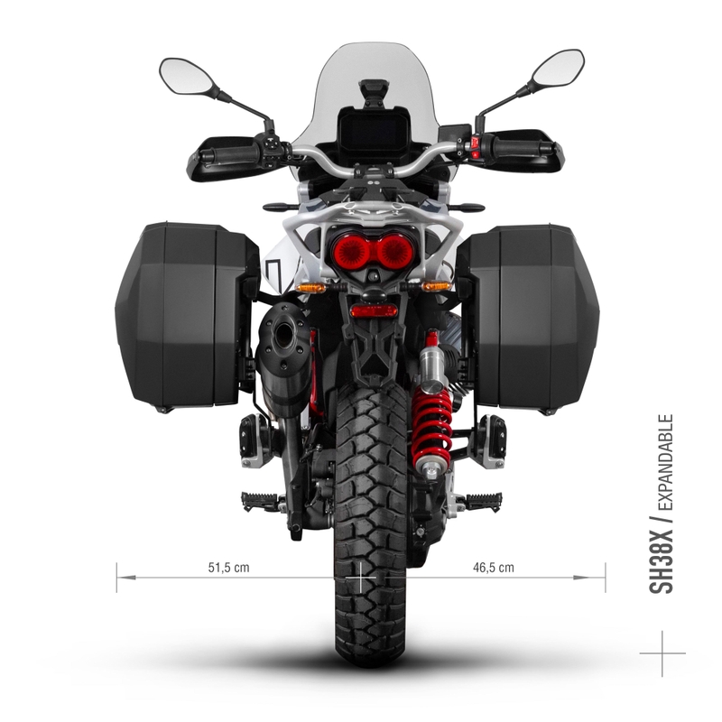 Montážní sada 3P systém SHAD pro MOTO GUZZI V 85 TT 850 / Travel 2024-2026