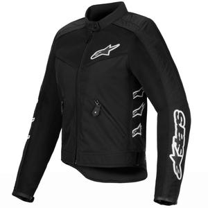 Dámská bunda na motorku Alpinestars STELLA T-DYNO AIR černo-bílá