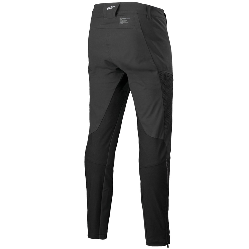 Kalhoty na motorku Alpinestars TROOP-AIR PRO černo-černé