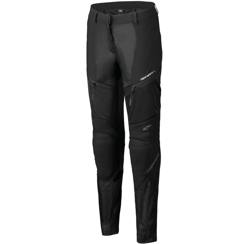 Dámské kalhoty na motorku Alpinestars STELLA TROOP-AIR černo-černé