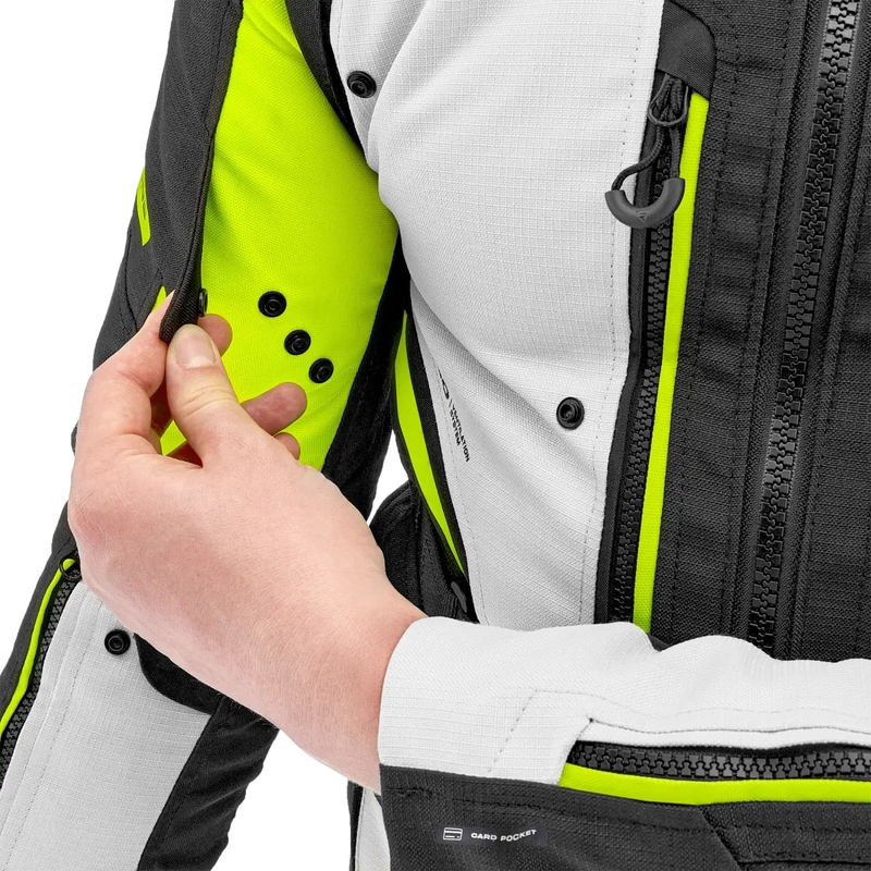 Bunda na motorku Shima Dune fluo žlutá