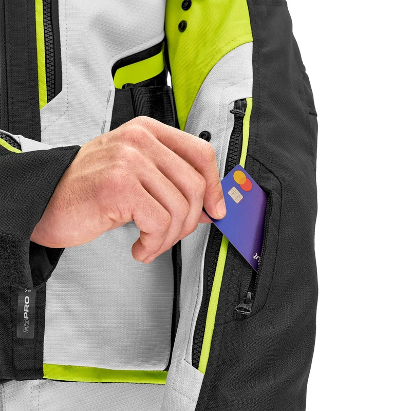 Bunda na motorku Shima Dune fluo žlutá