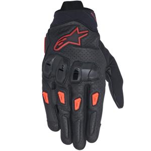 Rukavice na motorku Alpinestars SP X 7 černo-tmavě červeno-červené