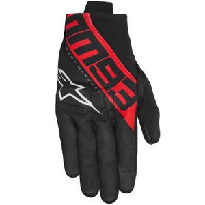 Rukavice na motorku Alpinestars Reef V2 MM93 kolekce černo-červeno-bílé