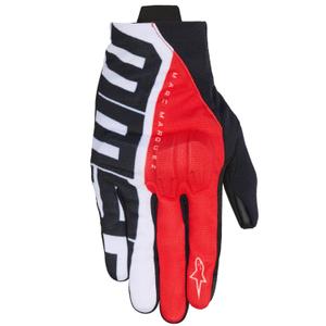 Rukavice na motorku Alpinestars Reef V2 MM93 kolekce červeno-bílo-černé