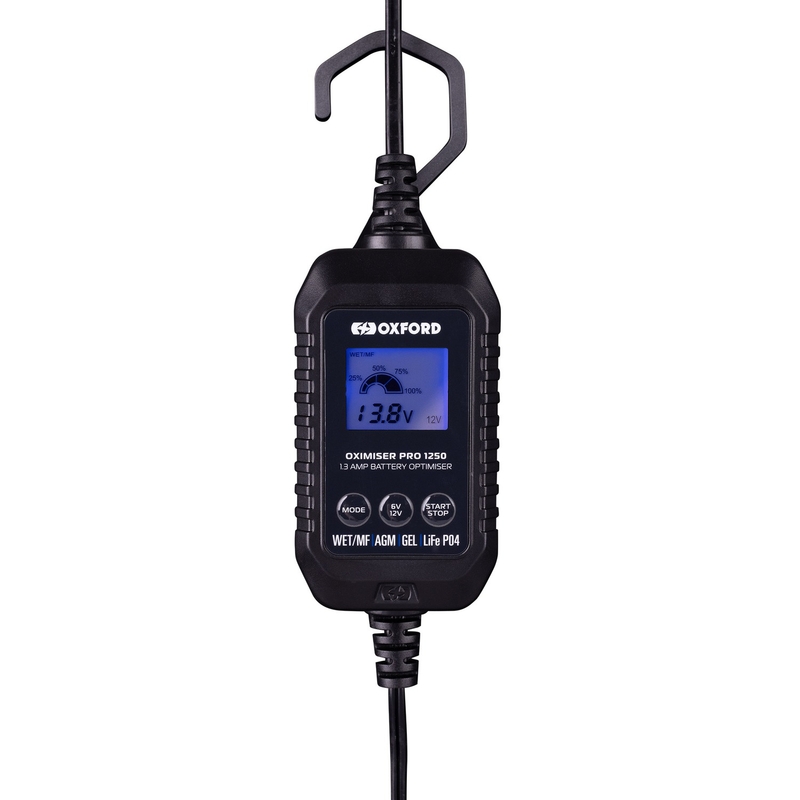 Nabíječka baterií Oxford Oximiser Pro 1250 1,3A, 6/12V, 3,5-40Ah